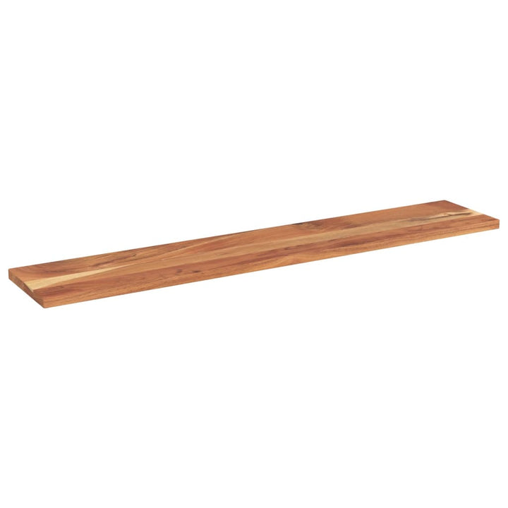 bordplade 140x40x3,8 cm rektangulær massivt akacietræ