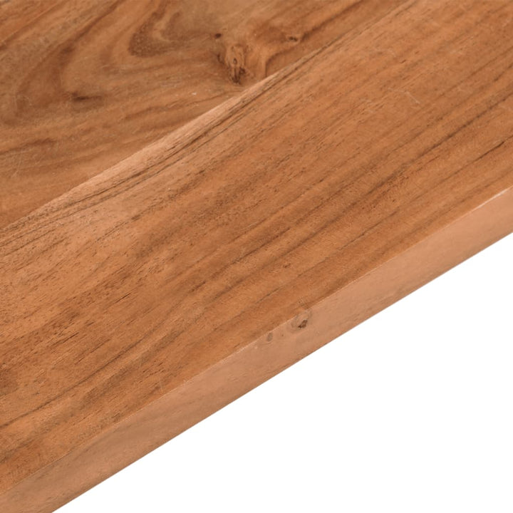 bordplade 140x40x3,8 cm rektangulær massivt akacietræ