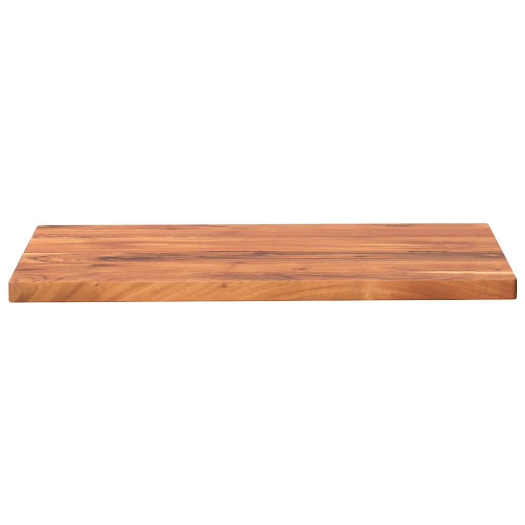bordplade 60x50x3,8 cm rektangulær massivt akacietræ