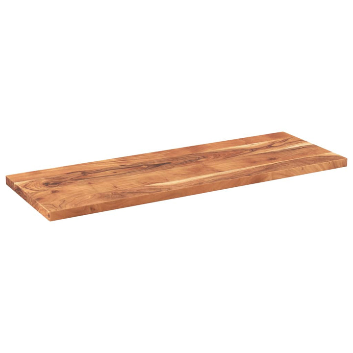 bordplade 140x60x3,8 cm rektangulær massivt akacietræ