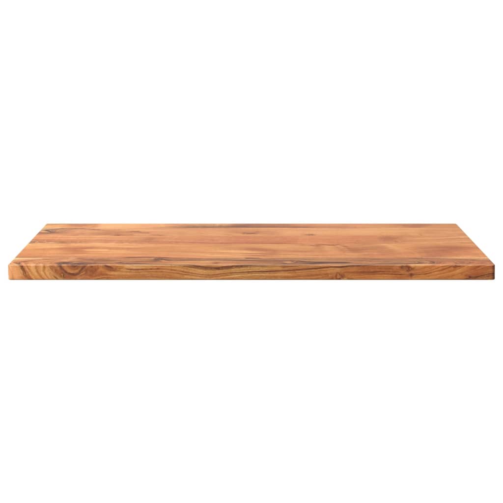 bordplade 80x70x3,8 cm rektangulær massivt akacietræ