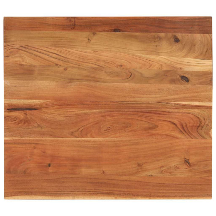bordplade 110x80x3,8 cm rektangulær massivt akacietræ