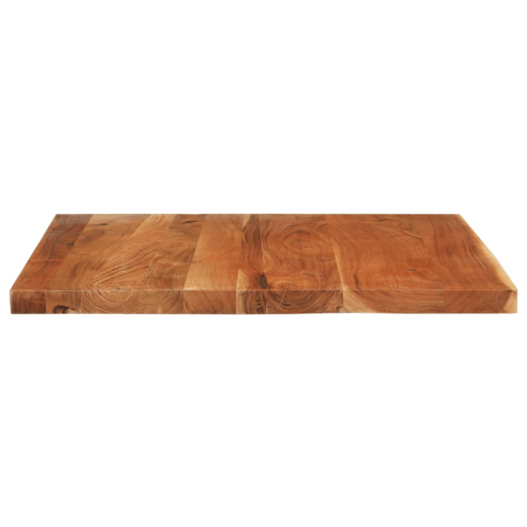 bordplade 110x80x3,8 cm rektangulær massivt akacietræ