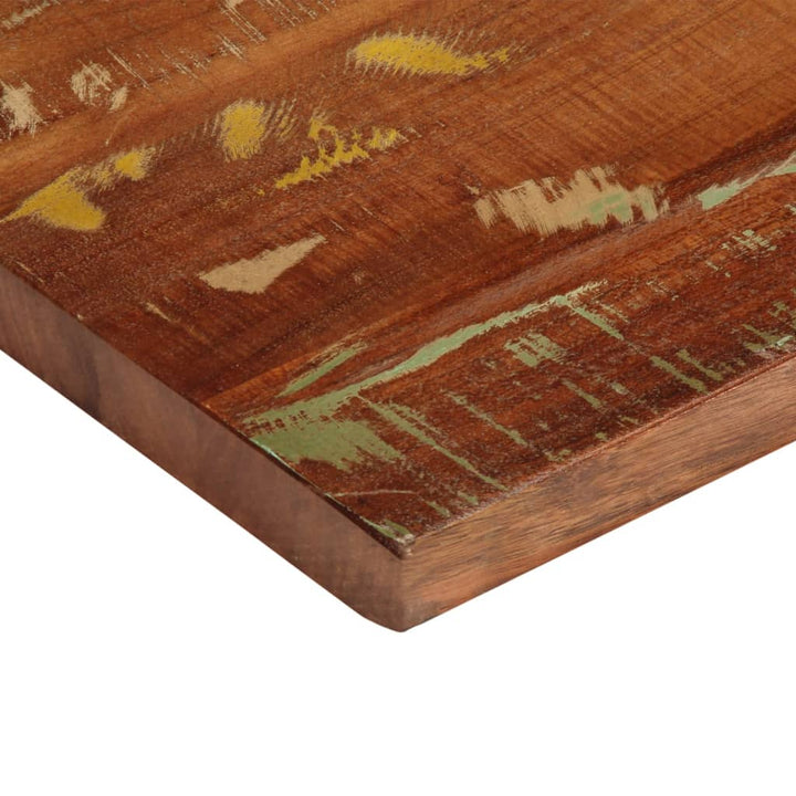 bordplade 160x30x3,8 cm rektangulær massivt genbrugstræ