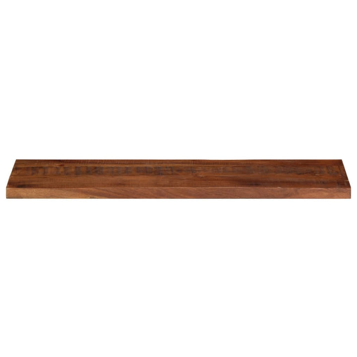 bordplade 120x30x2,5 cm rektangulær massivt genbrugstræ