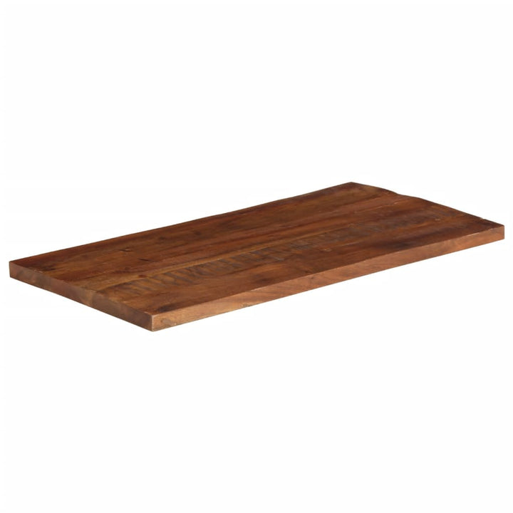 bordplade 110x50x2,5 cm rektangulær massivt genbrugstræ