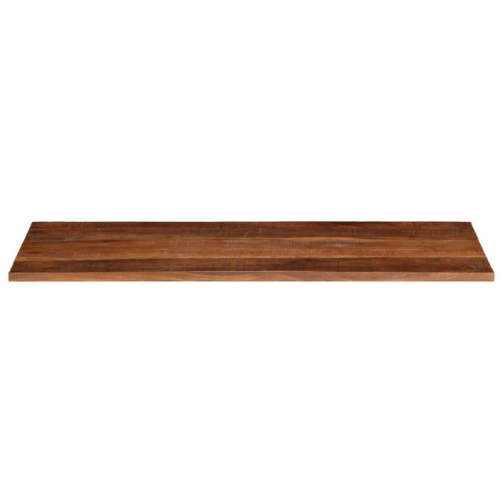 bordplade 140x50x2,5 cm rektangulær massivt genbrugstræ
