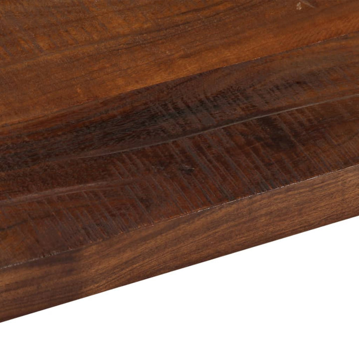 bordplade 80x60x2,5 cm rektangulær massivt genbrugstræ