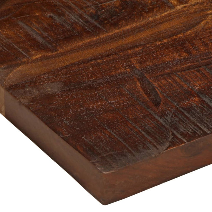 bordplade 60x20x3,8 cm rektangulær massivt genbrugstræ