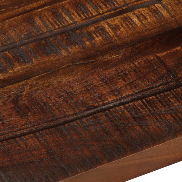 bordplade 60x20x3,8 cm rektangulær massivt genbrugstræ
