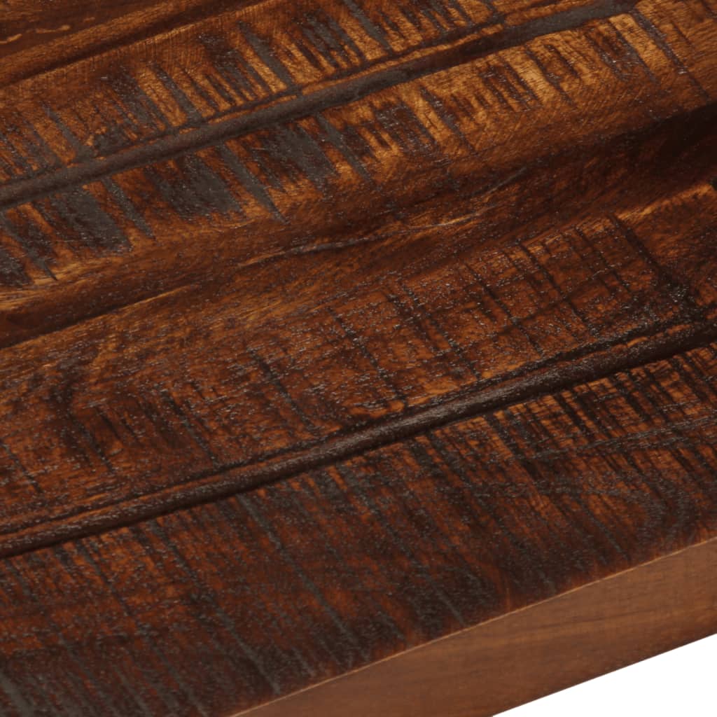 bordplade 60x30x3,8 cm rektangulær massivt genbrugstræ