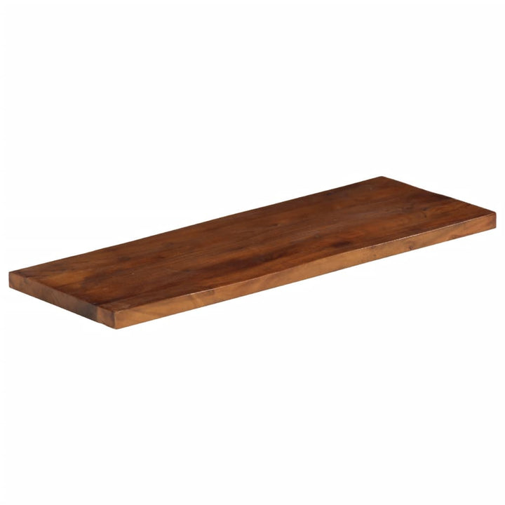 bordplade 70x30x3,8 cm rektangulær massivt genbrugstræ
