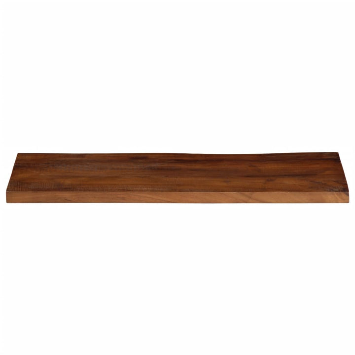 bordplade 70x30x3,8 cm rektangulær massivt genbrugstræ