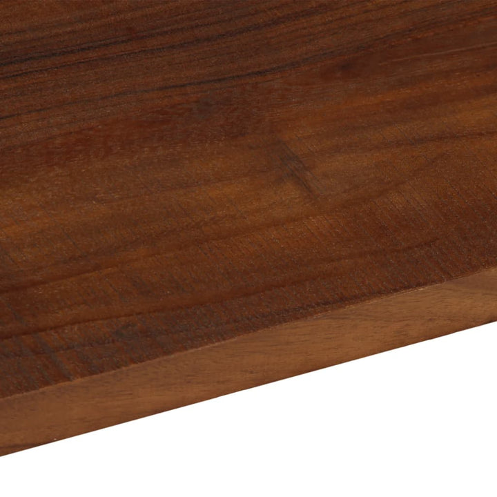 bordplade 70x30x3,8 cm rektangulær massivt genbrugstræ
