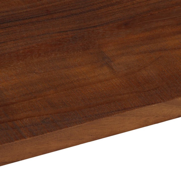 bordplade 90x30x3,8 cm rektangulær massivt genbrugstræ