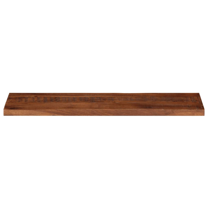 bordplade 110x30x3,8 cm rektangulær massivt genbrugstræ