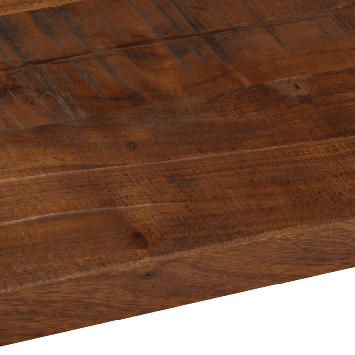 bordplade 110x30x3,8 cm rektangulær massivt genbrugstræ
