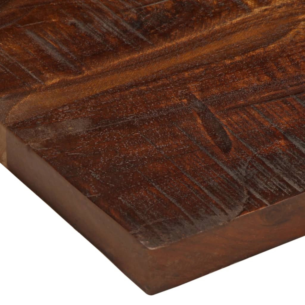 bordplade 50x40x3,8 cm rektangulær massivt genbrugstræ