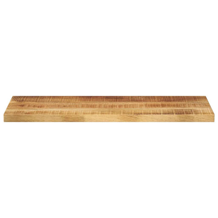 bordplade 70x20x2,5 cm rektangulær massivt ru mangotræ