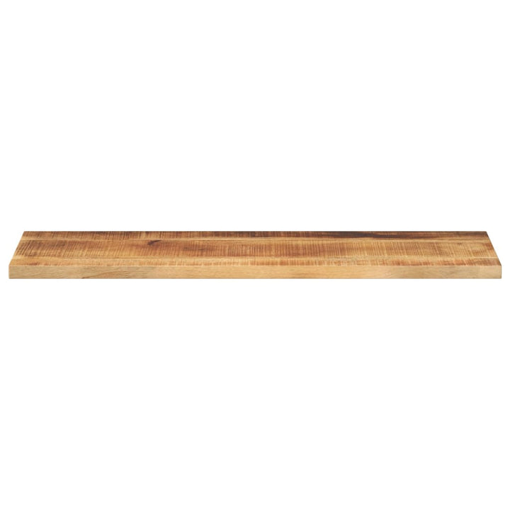 bordplade 100x20x2,5 cm rektangulær massivt ru mangotræ