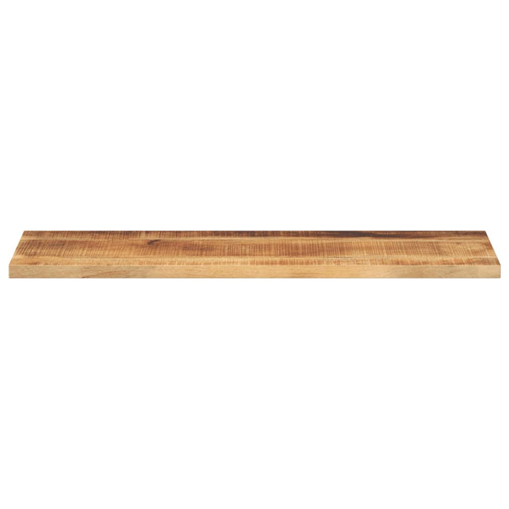 bordplade 120x30x2,5 cm rektangulær massivt ru mangotræ