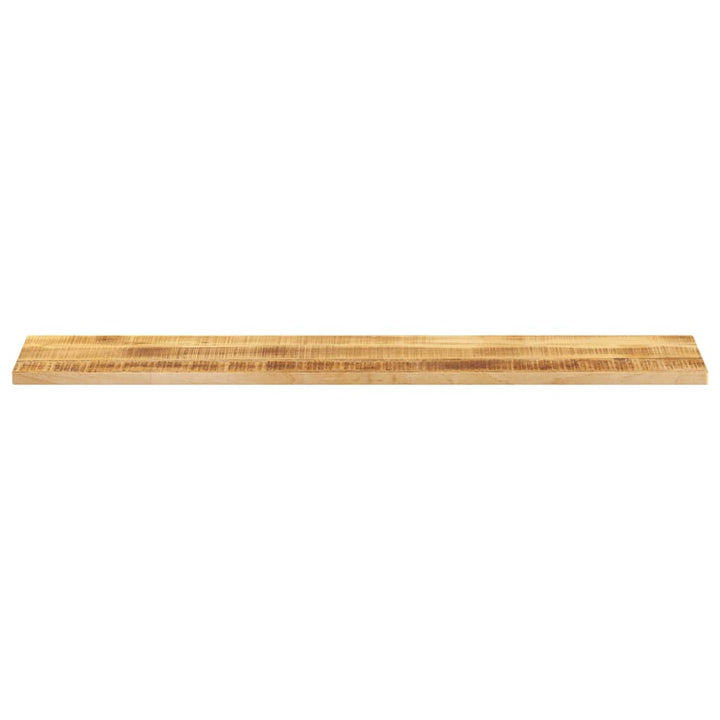 bordplade 140x30x2,5 cm rektangulær massivt ru mangotræ