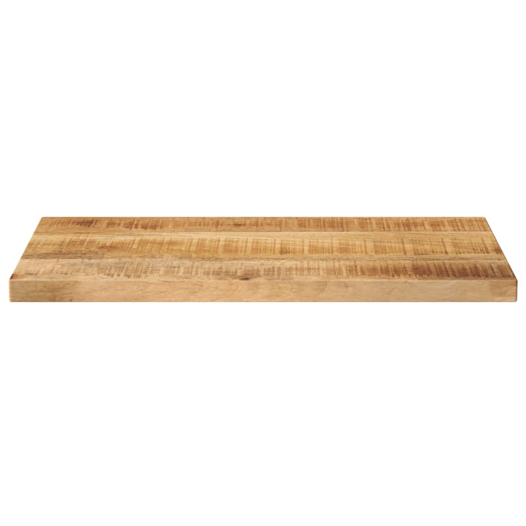 bordplade 50x40x2,5 cm rektangulær massivt ru mangotræ