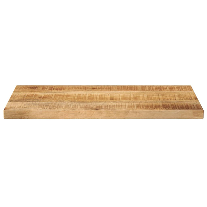 bordplade 50x40x2,5 cm rektangulær massivt ru mangotræ