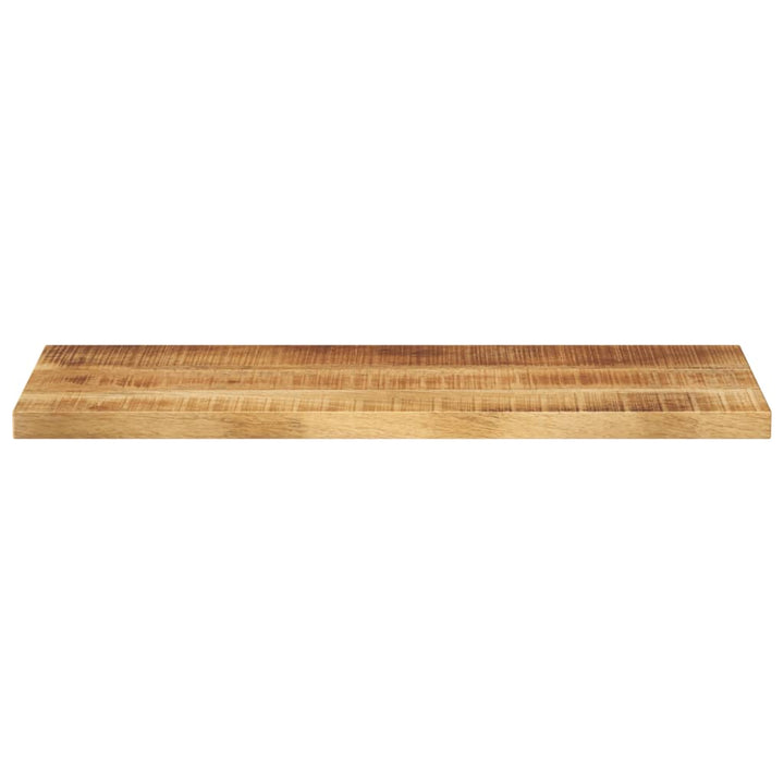 bordplade 80x40x2,5 cm rektangulær massivt ru mangotræ