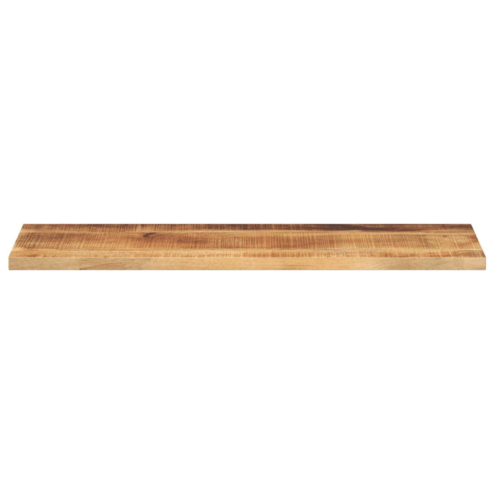 bordplade 120x40x2,5 cm rektangulær massivt ru mangotræ