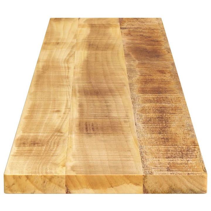 bordplade 160x40x2,5 cm rektangulær massivt ru mangotræ