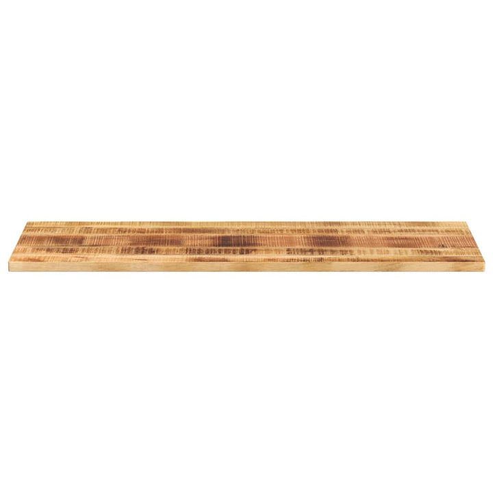 bordplade 140x50x2,5 cm rektangulær massivt ru mangotræ