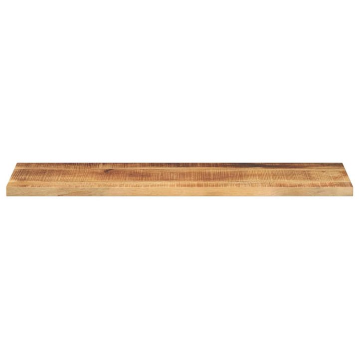 bordplade 120x20x3,8 cm rektangulær massivt ru mangotræ