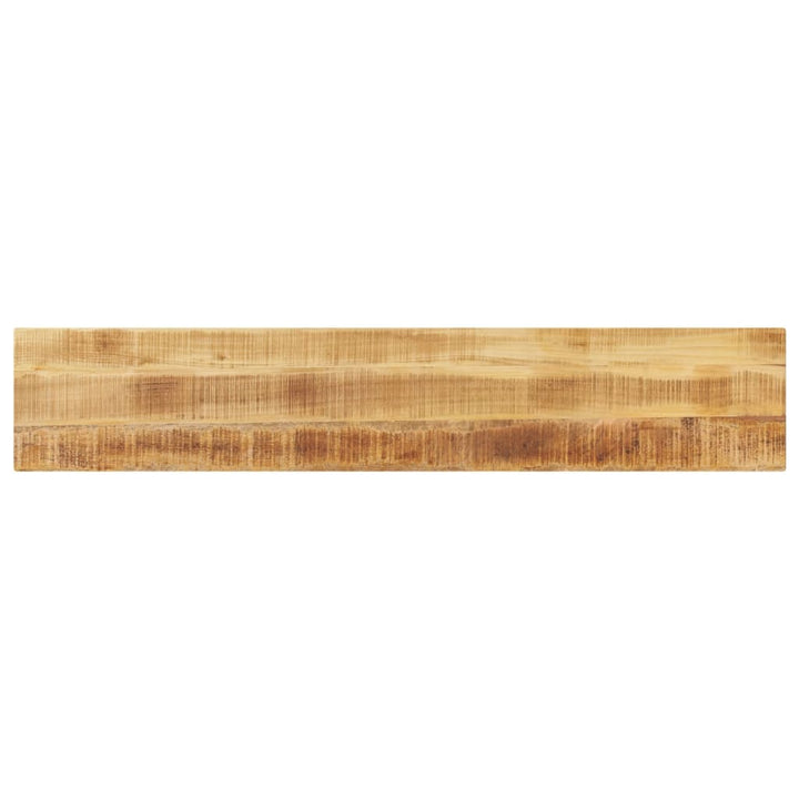 bordplade 160x20x3,8 cm rektangulær massivt ru mangotræ