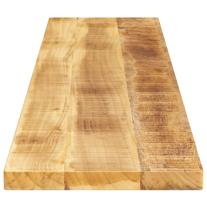 bordplade 160x20x3,8 cm rektangulær massivt ru mangotræ
