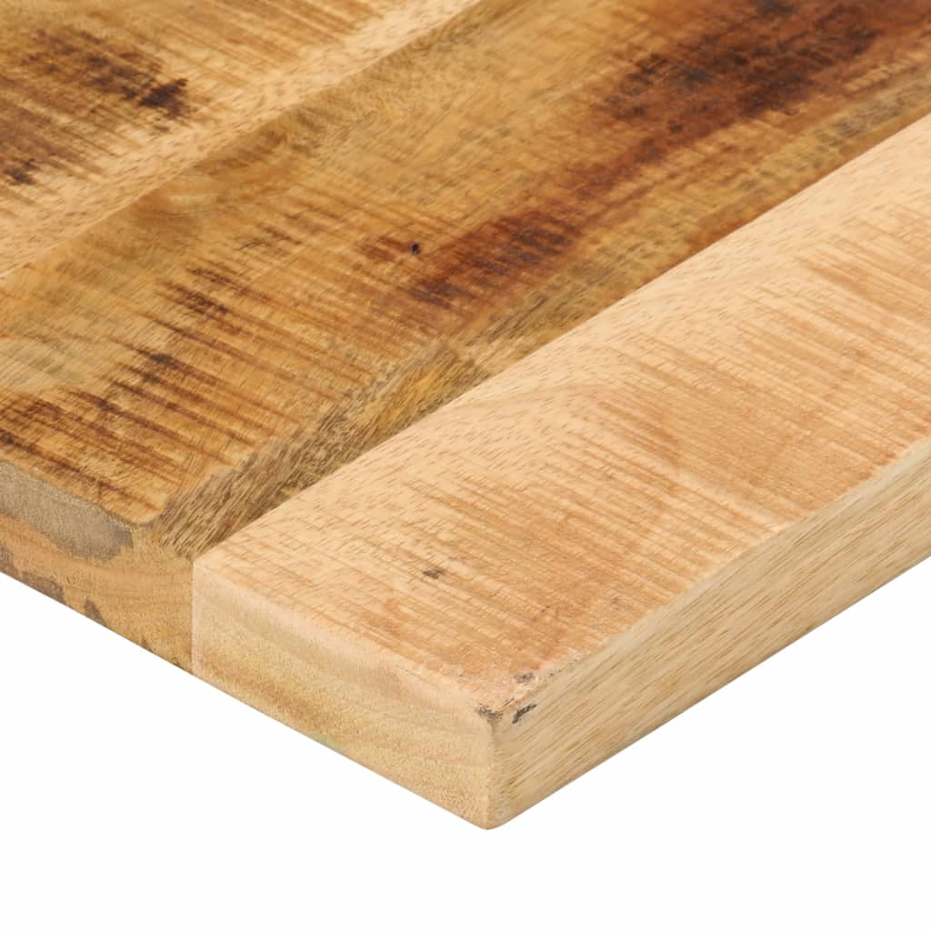 bordplade 50x40x3,8 cm rektangulær massivt ru mangotræ