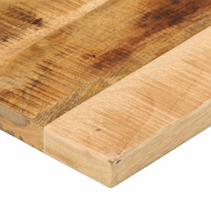 bordplade 50x40x3,8 cm rektangulær massivt ru mangotræ