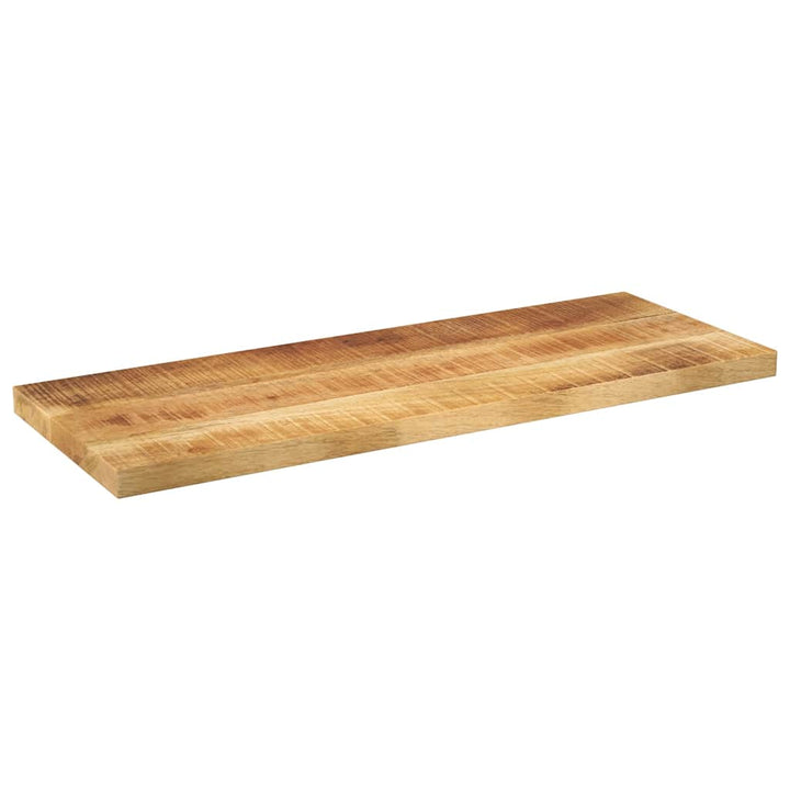 bordplade 70x40x3,8 cm rektangulær massivt ru mangotræ