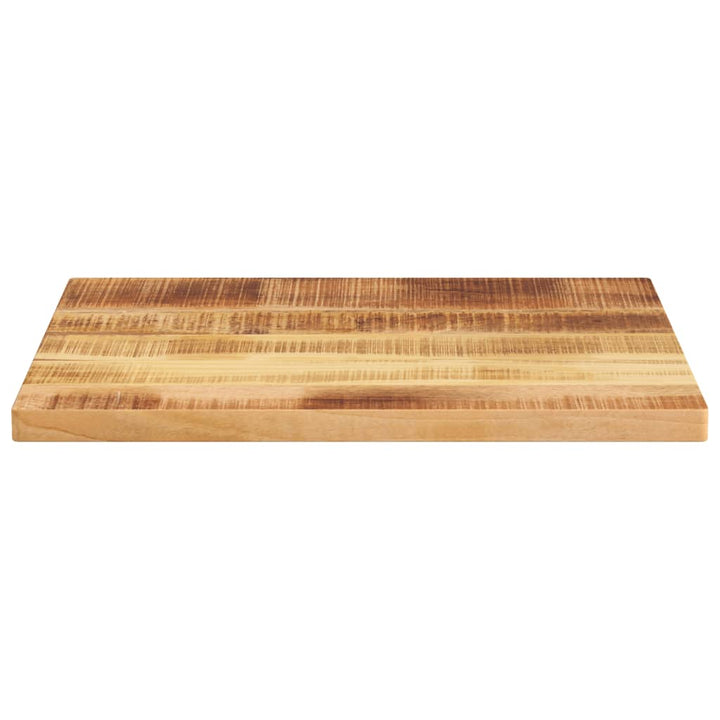 bordplade 60x50x3,8 cm rektangulær massivt ru mangotræ