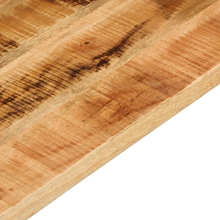 bordplade 70x50x3,8 cm rektangulær massivt ru mangotræ