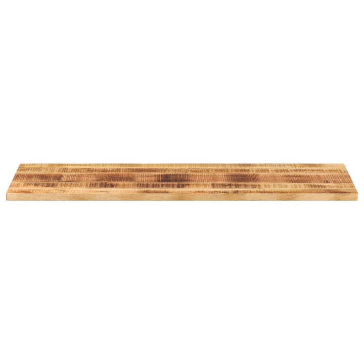 bordplade 140x50x3,8 cm rektangulær massivt ru mangotræ