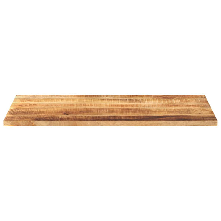 bordplade 100x60x3,8 cm rektangulær massivt ru mangotræ