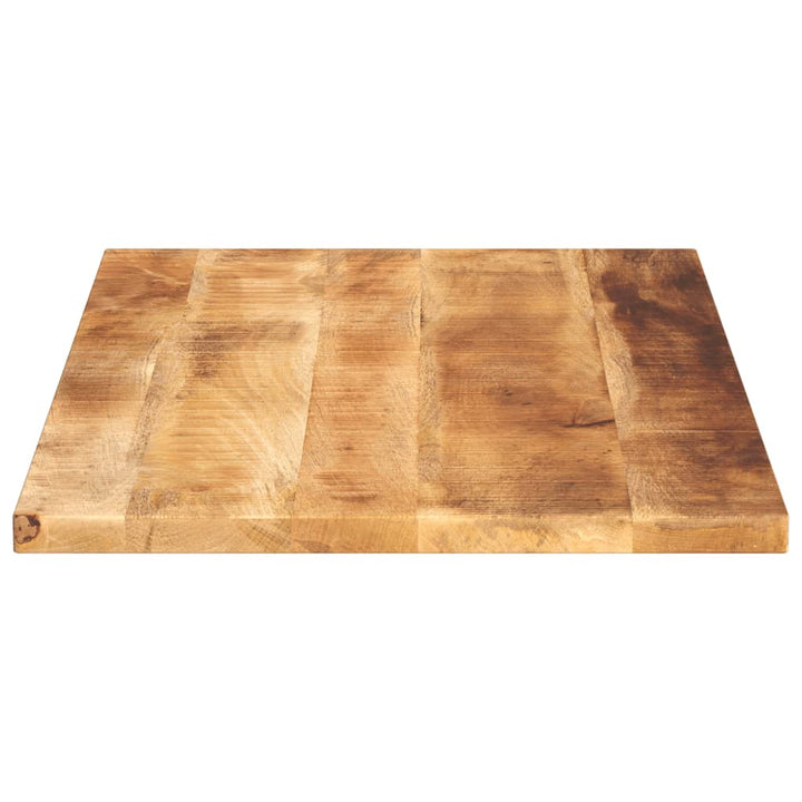 bordplade 100x60x3,8 cm rektangulær massivt ru mangotræ