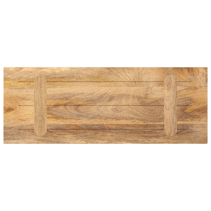 bordplade 80x20x2,5 cm rektangulær massivt mangotræ