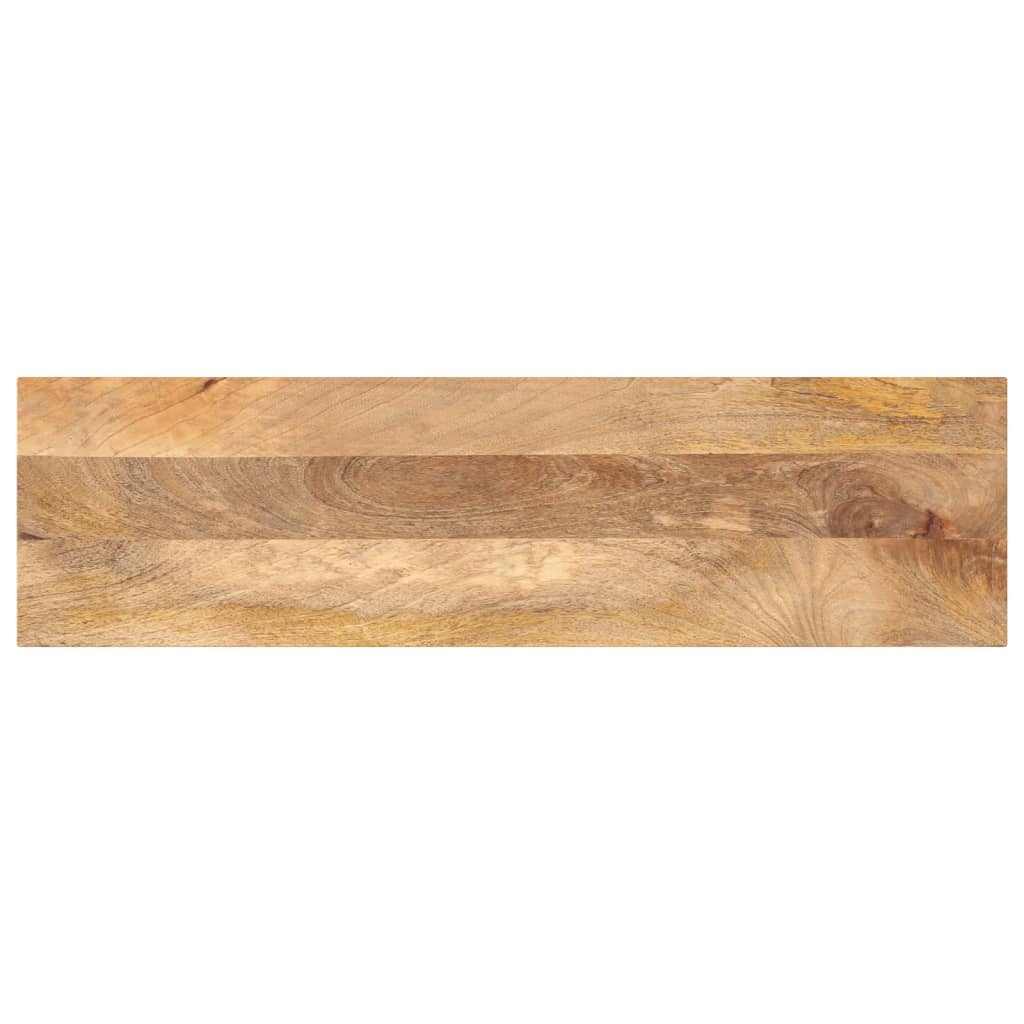 bordplade 100x20x2,5 cm rektangulær massivt mangotræ