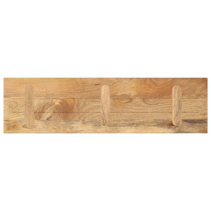 bordplade 100x20x2,5 cm rektangulær massivt mangotræ