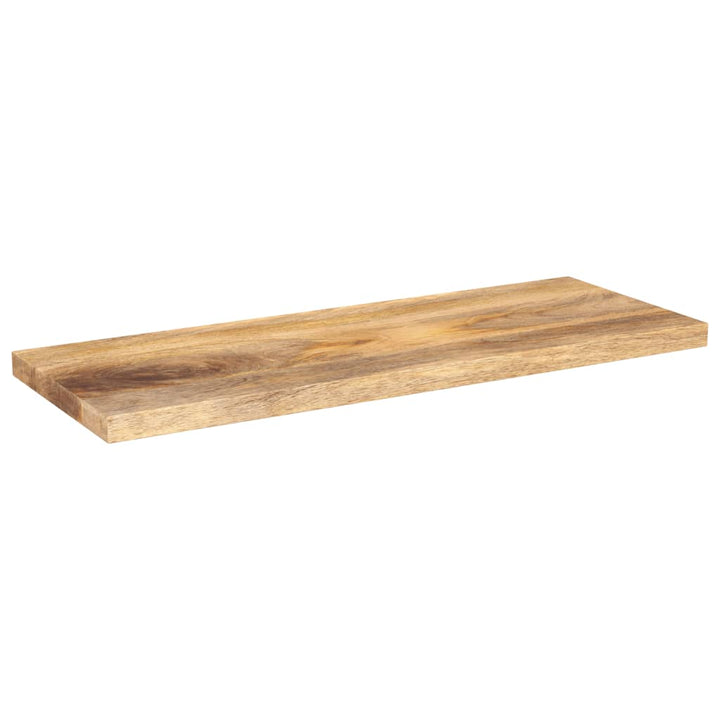 bordplade 80x30x2,5 cm rektangulær massivt mangotræ