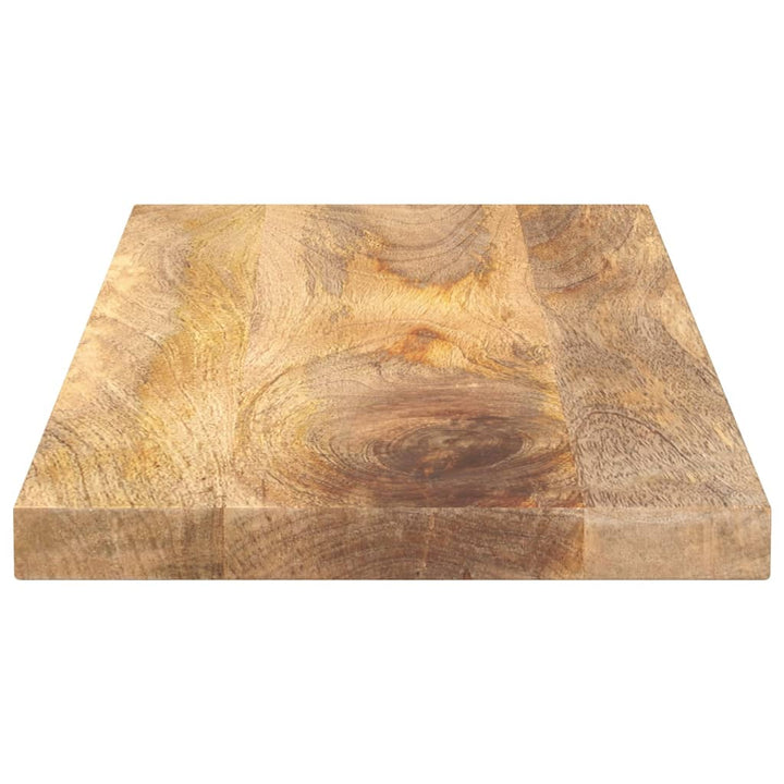 bordplade 80x30x2,5 cm rektangulær massivt mangotræ
