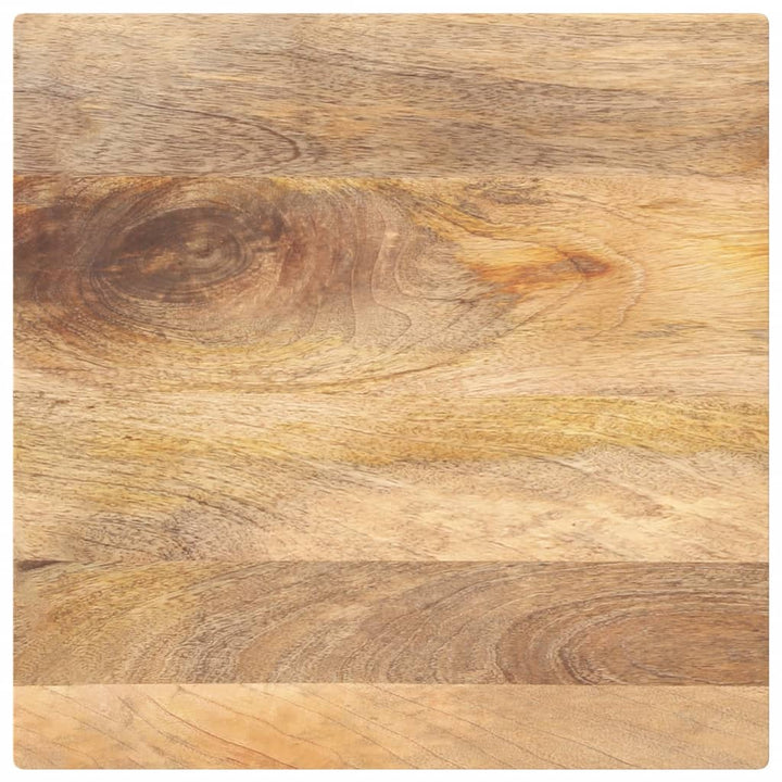bordplade 40x40x2,5 cm firkantet massivt mangotræ