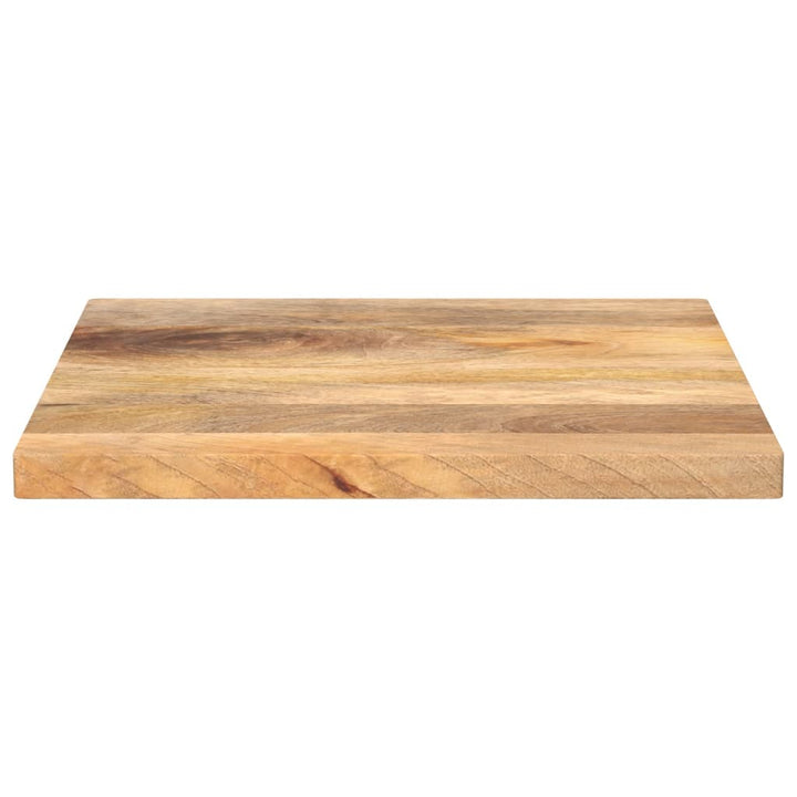 bordplade 40x40x2,5 cm firkantet massivt mangotræ